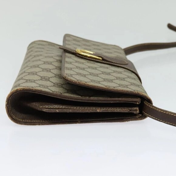 GUCCI GG Supreme Shoulder Bag PVC Beige Gold 904 02 050 Auth ep10265 - Picture 6 of 16